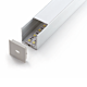 ALUMINUM PROFILE WITH PMMA OPAL MATTE DIFF 2M/PC VB-ALP018-2M