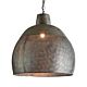 Riva Perforated Iron Dome Pendant Large Zinc - ZAF10106