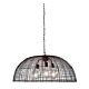 Cray Wire Weave Dome Pendant Antique Copper - ZAF11137