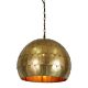 Pangolin 1 Light Pendant Small Antique Brass - ZAF11191