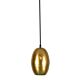 Stella 1 Light Perforated Pendant Brass - ZAF11206