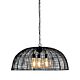 Cray 3 Light Wire Weave Dome Pendant Black - ZAF11217