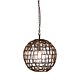 Mondrian 1 Light Pendant Medium Antique Brass - ZAF11223