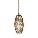 Dali 1 Light Pendant Medium Antique Brass - ZAF11226